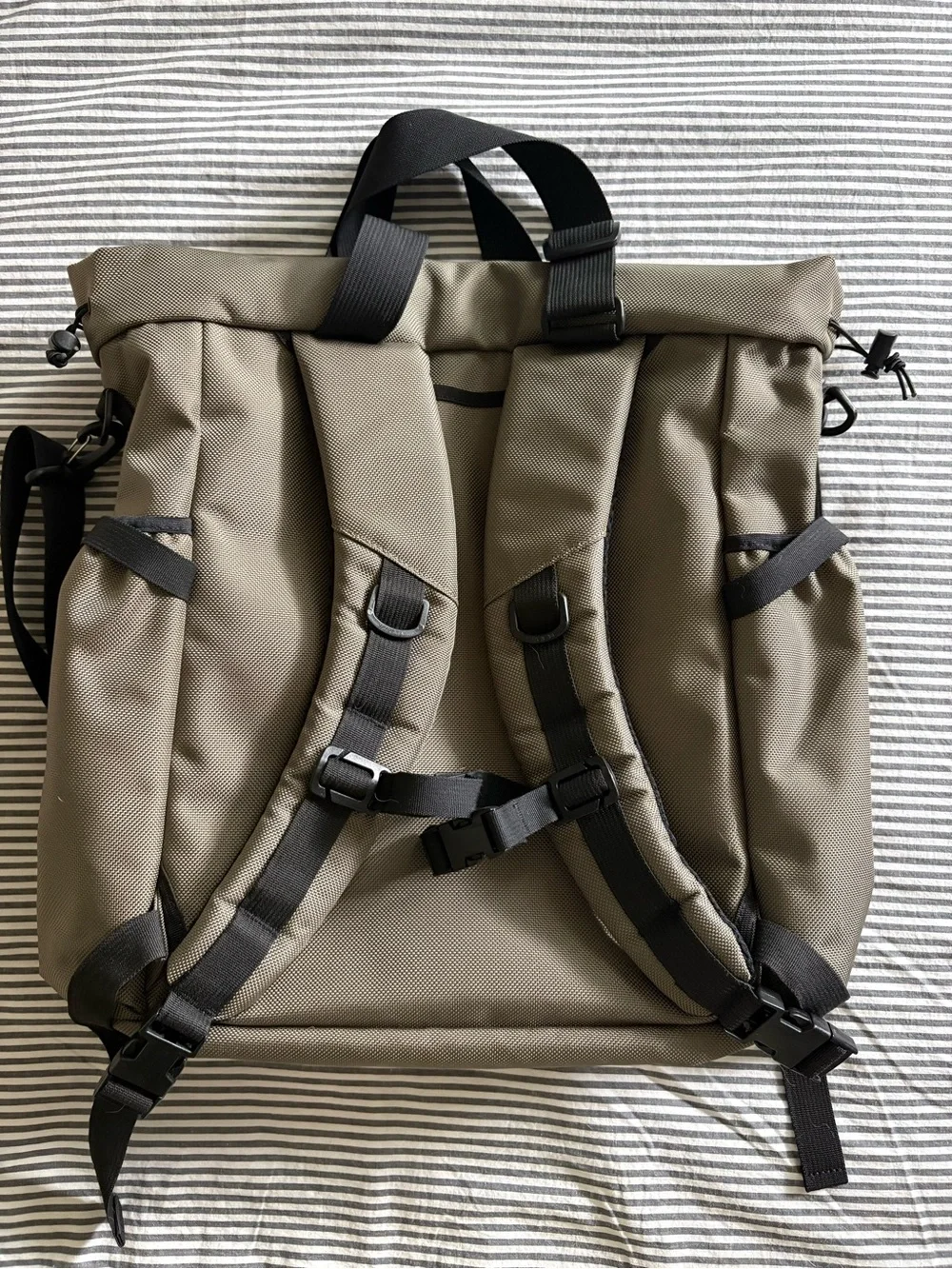The Brown Buffalo Conceal Tote Bag Ranger Green Ballistic
